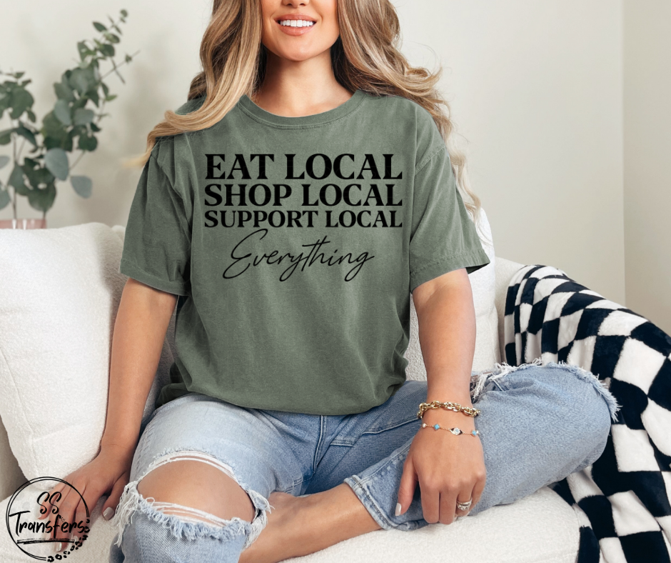 Support Local (Multiple Options) DTF Transfer