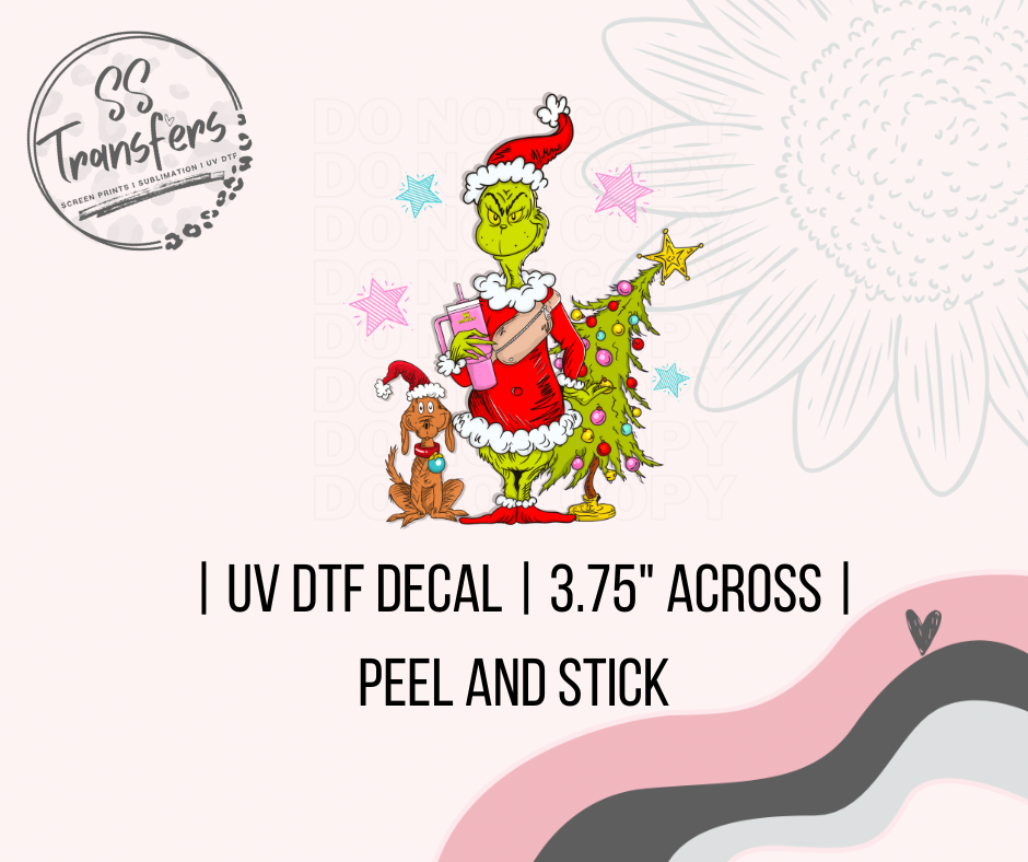 G-Man & Dog UV Decal