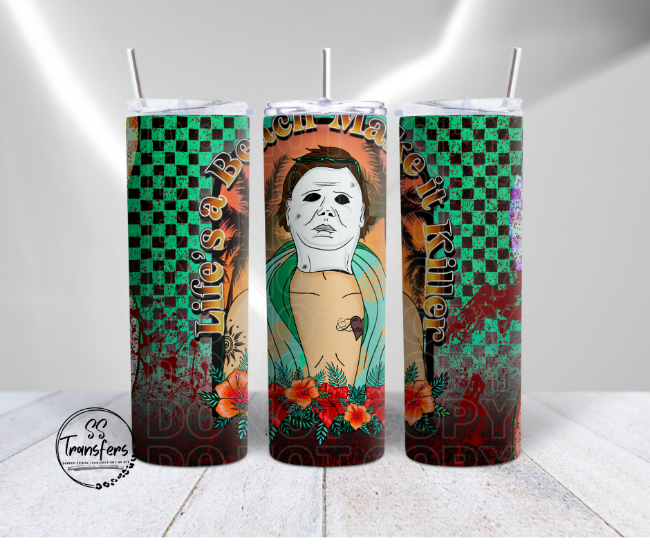 Make it Killer Sub Tumbler Transfer