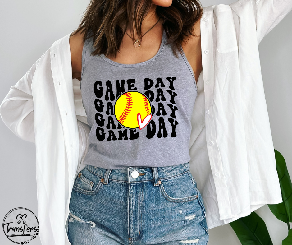 Game Day Softball DTF Transfer