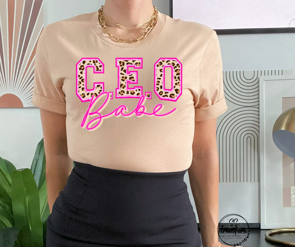 CEO Babe DTF Transfer