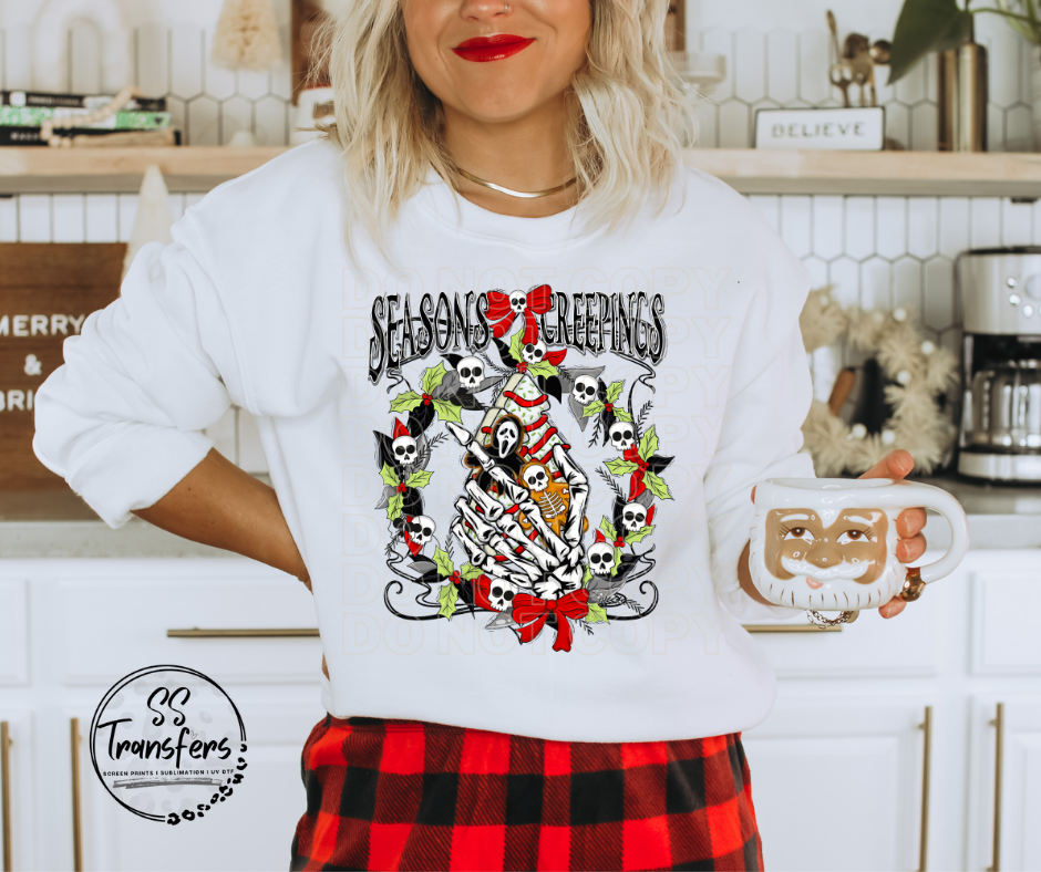 Seasons Creepings DTF Transfer