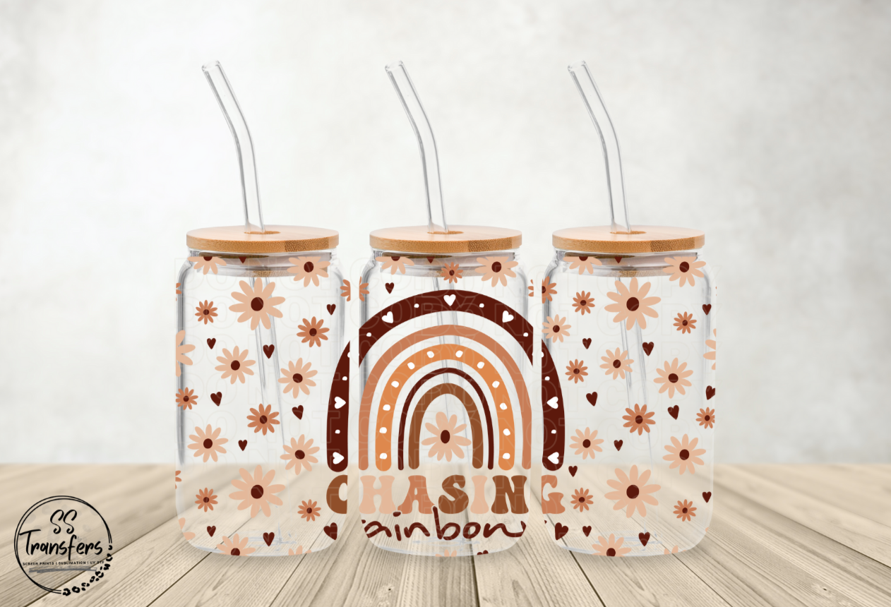 Chasing Rainbows Libbey UV Wrap