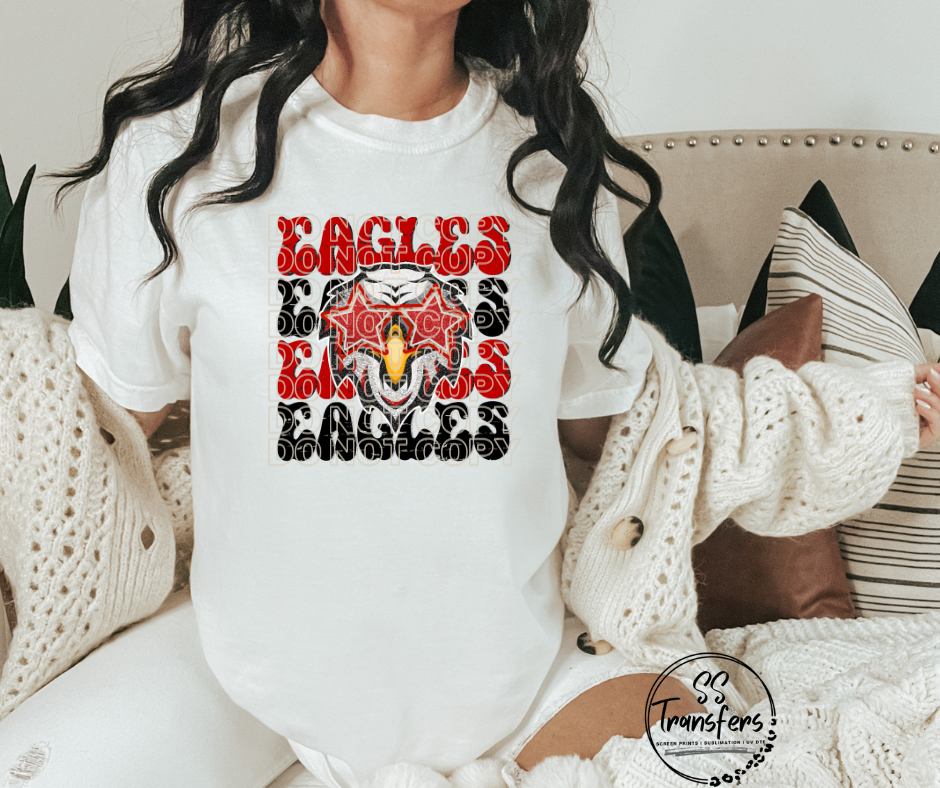 Eagles Starry Eyes DTF Transfer