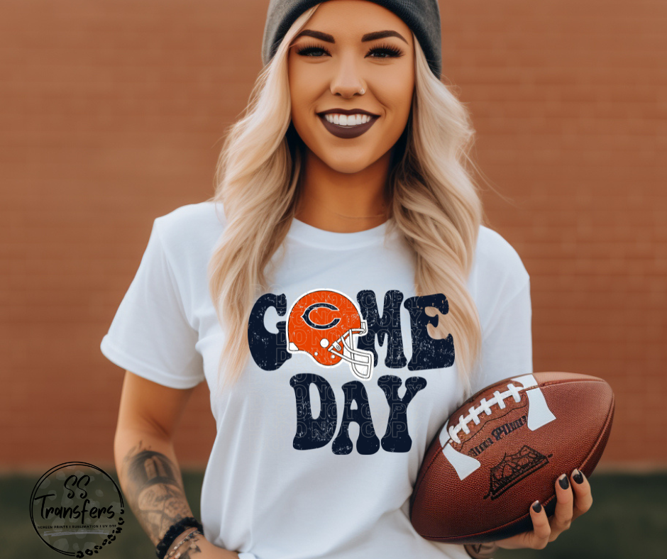 Vintage Game Day Chicago DTF Transfer