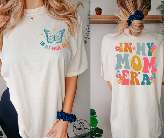 Mom Era Butterflies (pocket included) DTF Transfer
