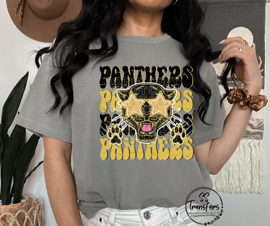 Quattro Panthers DTF Transfer