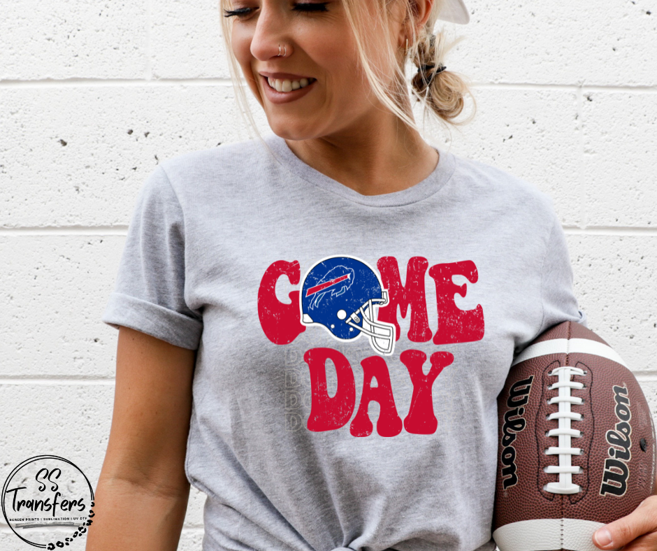 Vintage Game Day Buffalo DTF Transfer