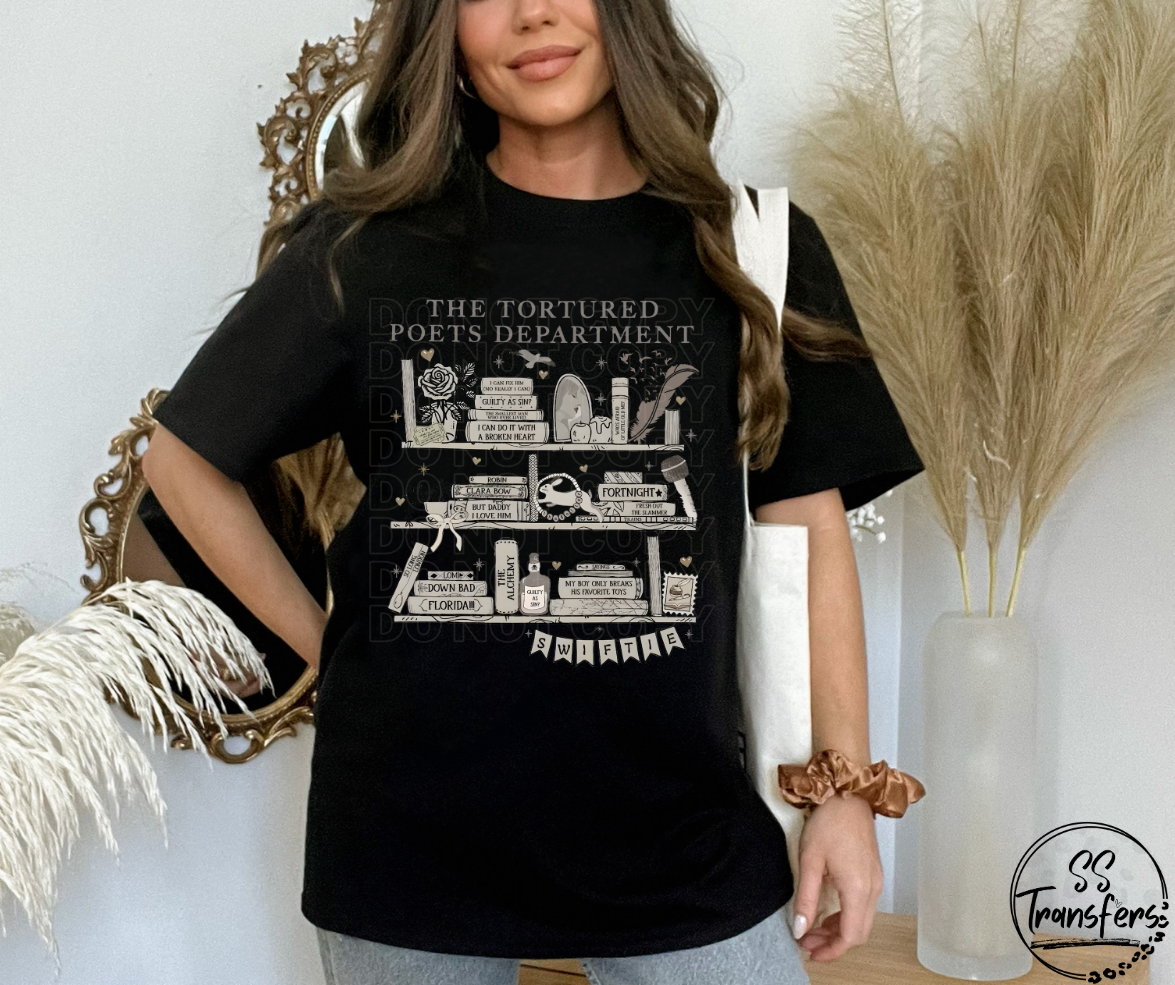 TTPD Books DTF Transfer