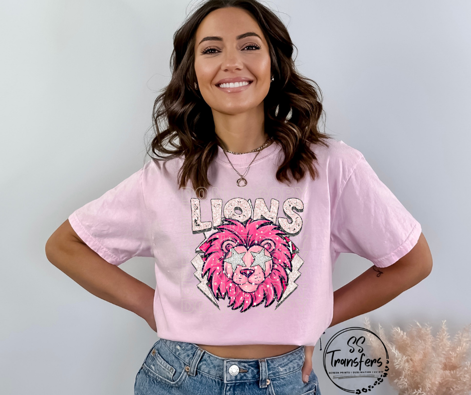 Starry Eyed Lions DTF Transfer