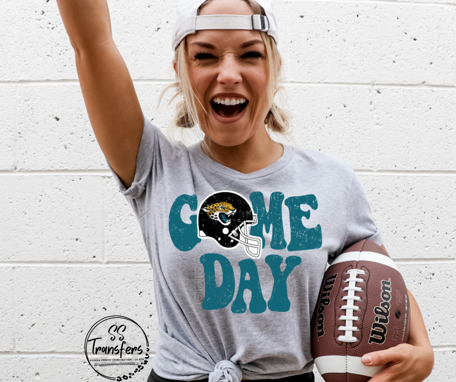 Vintage Game Day Jags DTF Transfer