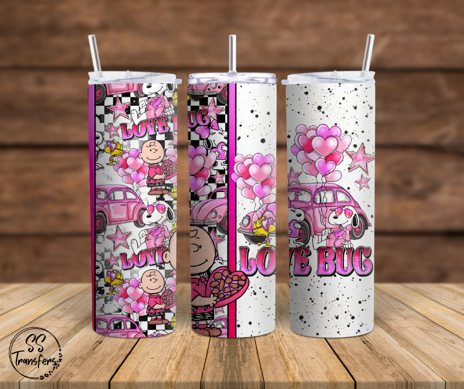 Love Bug Sub Tumbler Transfer