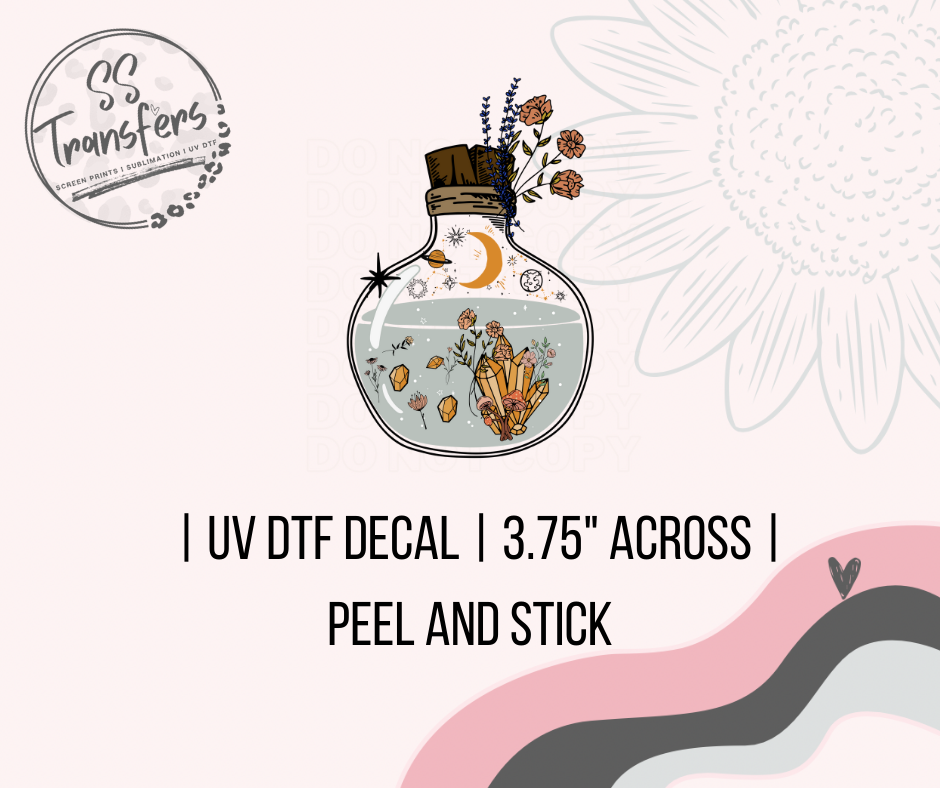 Crystal Potion UV Decal