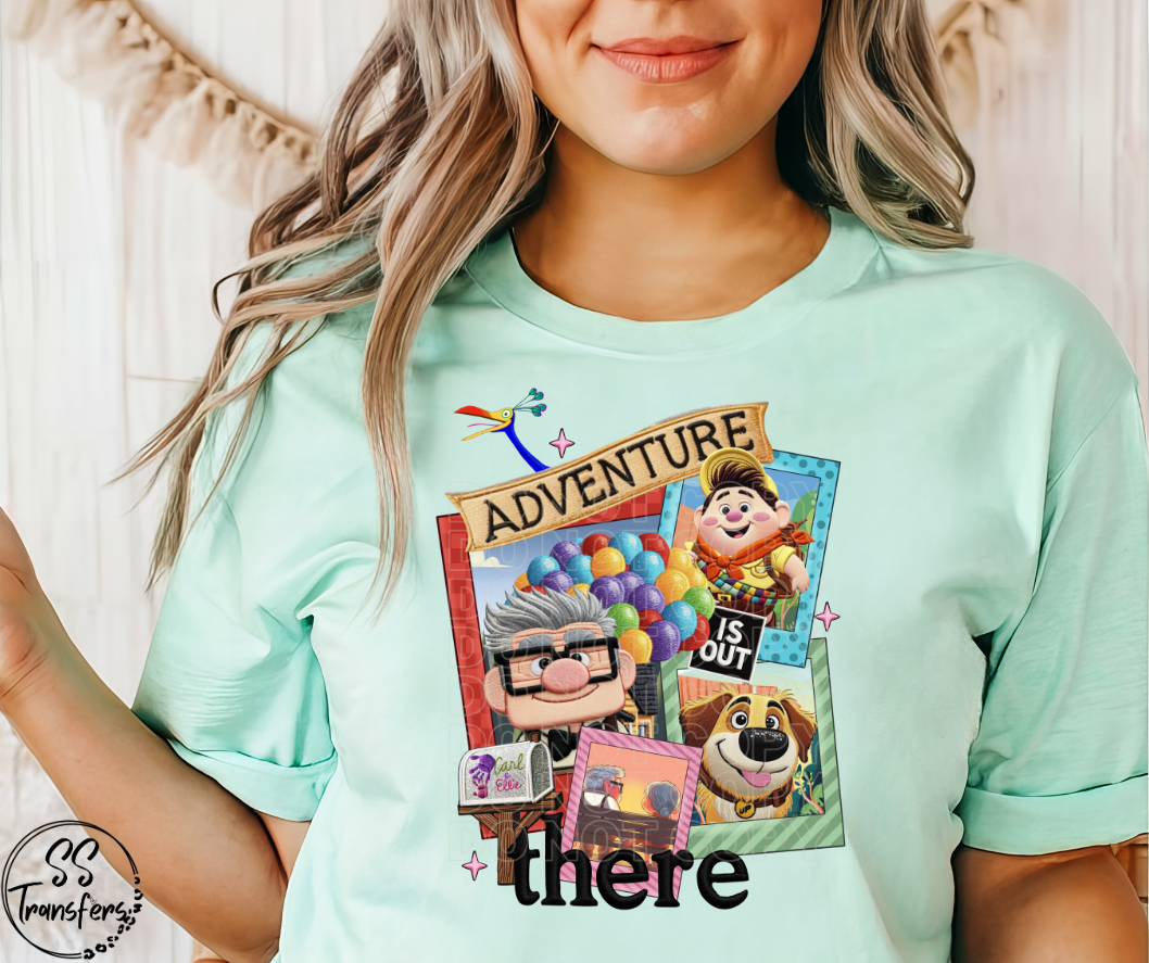 Adventure is Out There DTF Transfer