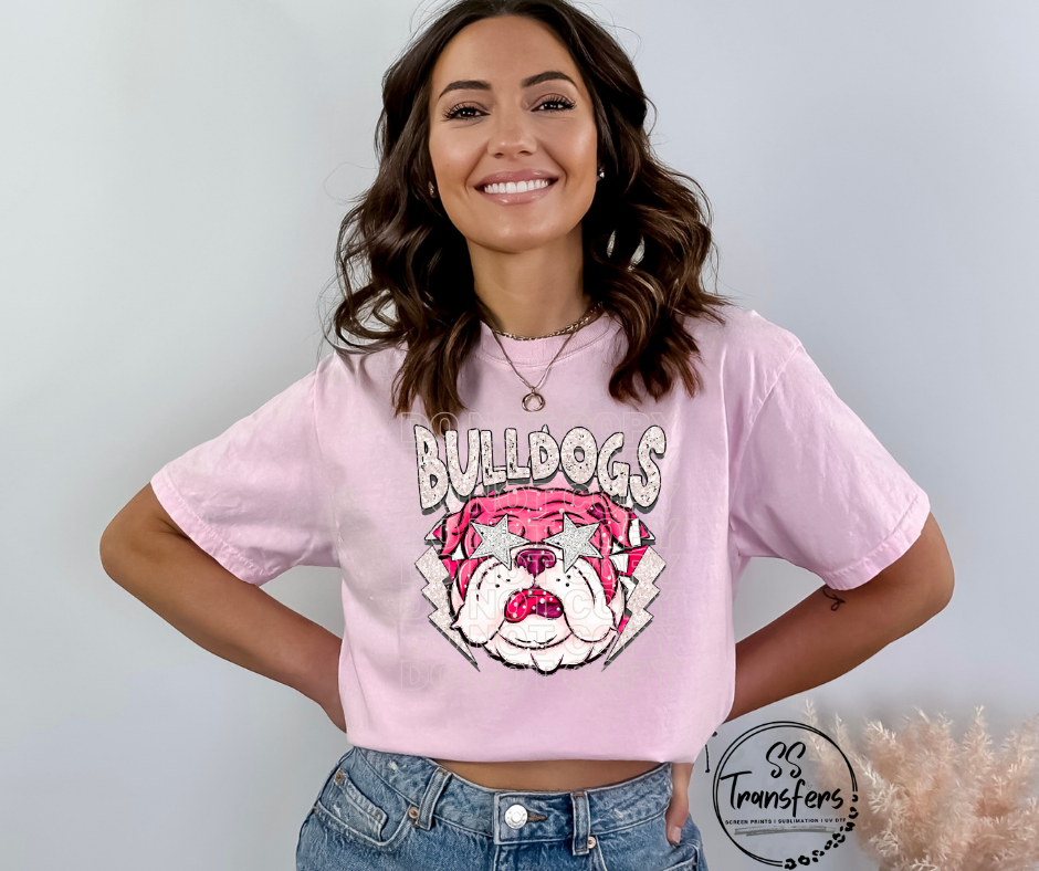 Starry Eyed Bulldogs DTF Transfer