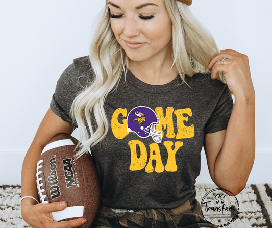 Vintage Game Day Minnesota DTF Transfer