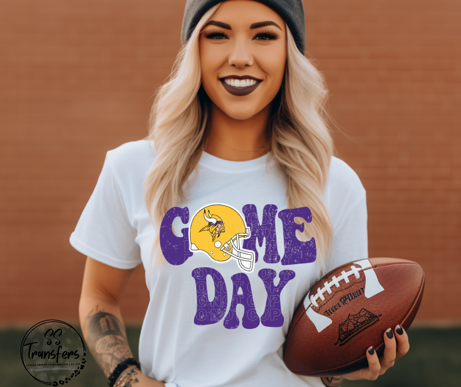 Vintage Game Day Minnesota DTF Transfer