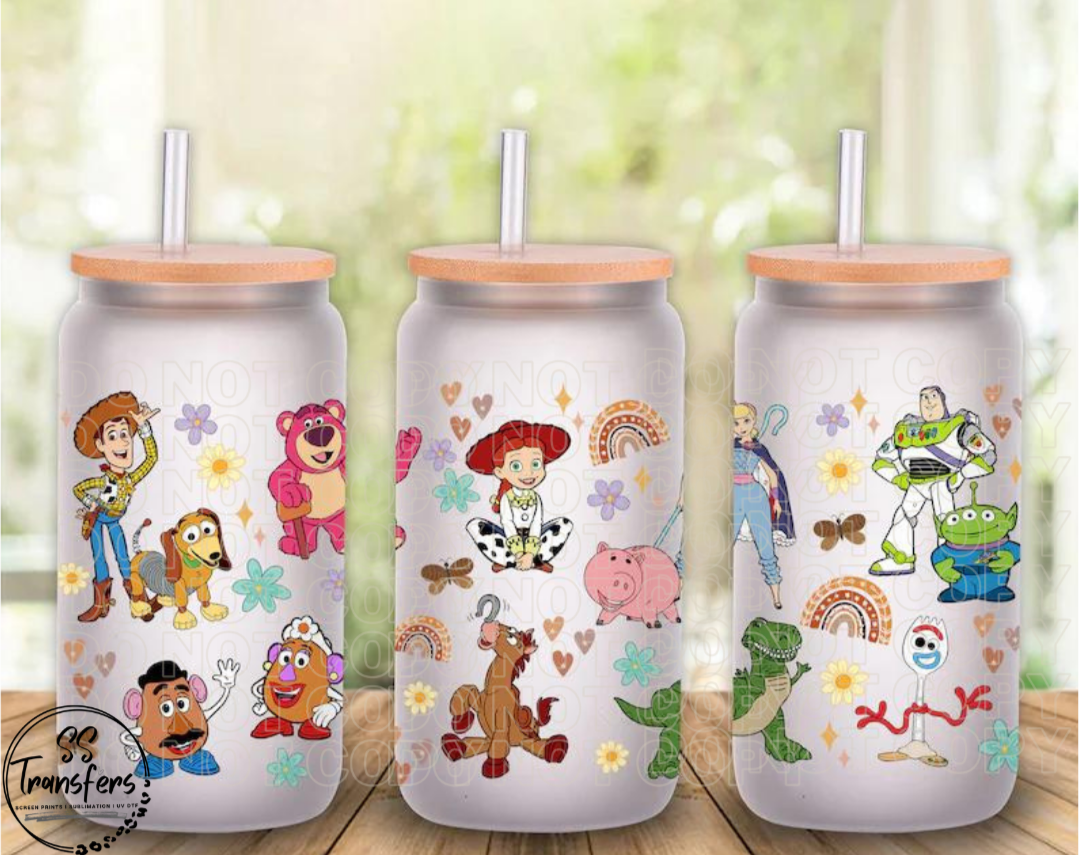 All the Toy Friends Libbey UV Wrap