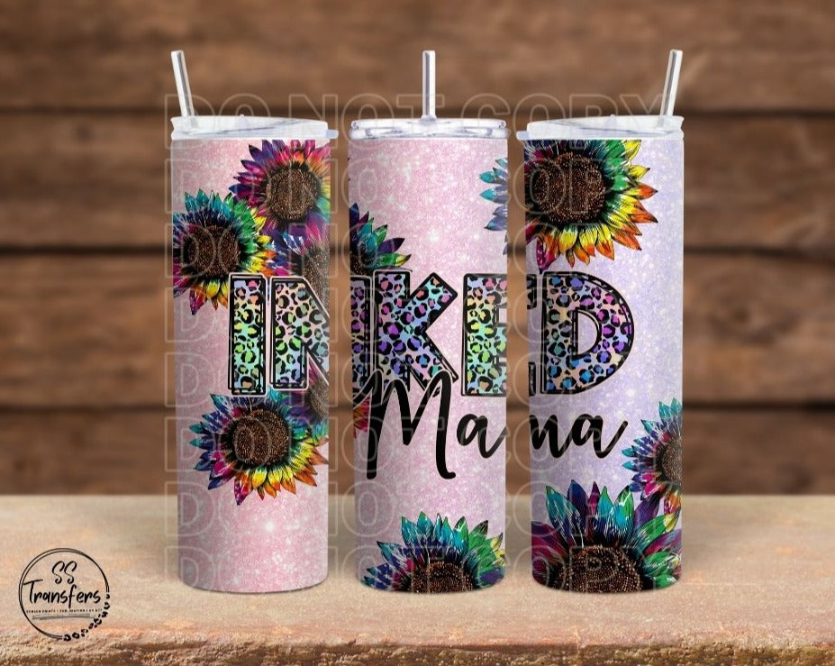 Inked Mama Sub Tumbler Transfer