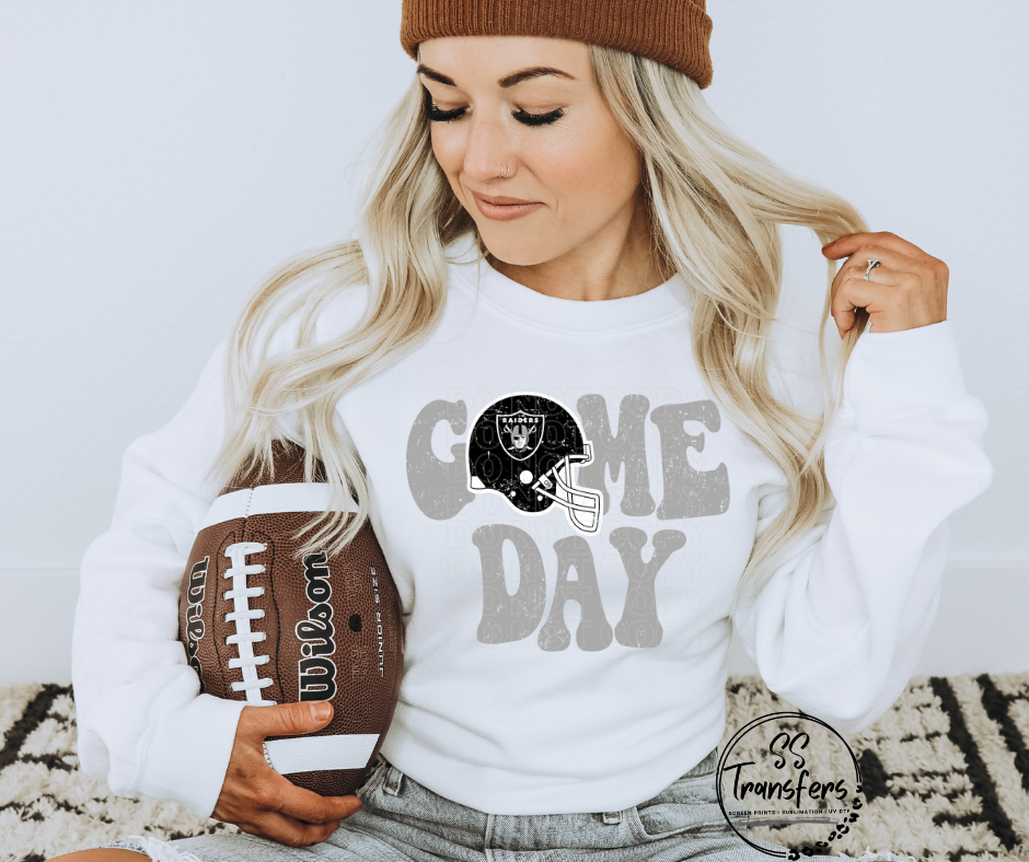 Vintage Game Day LV DTF Transfer