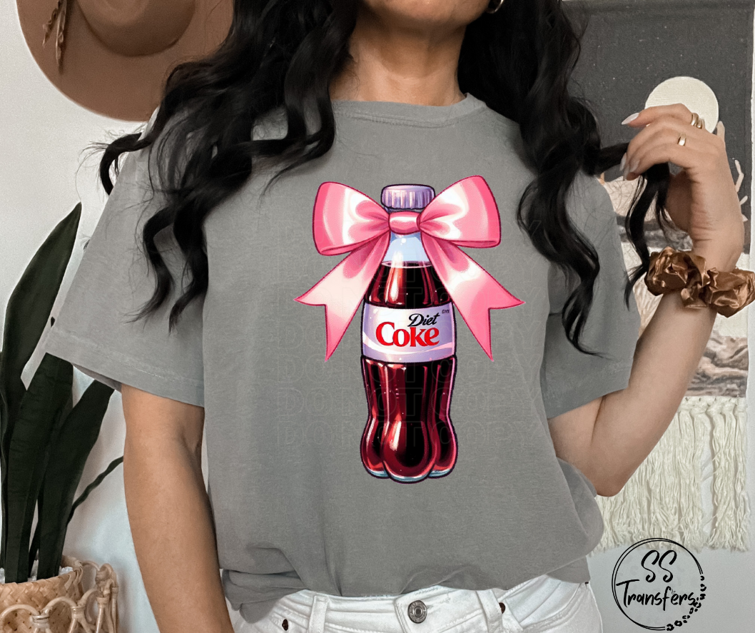 Bow Drinks (Multiple Choices) DTF Transfer