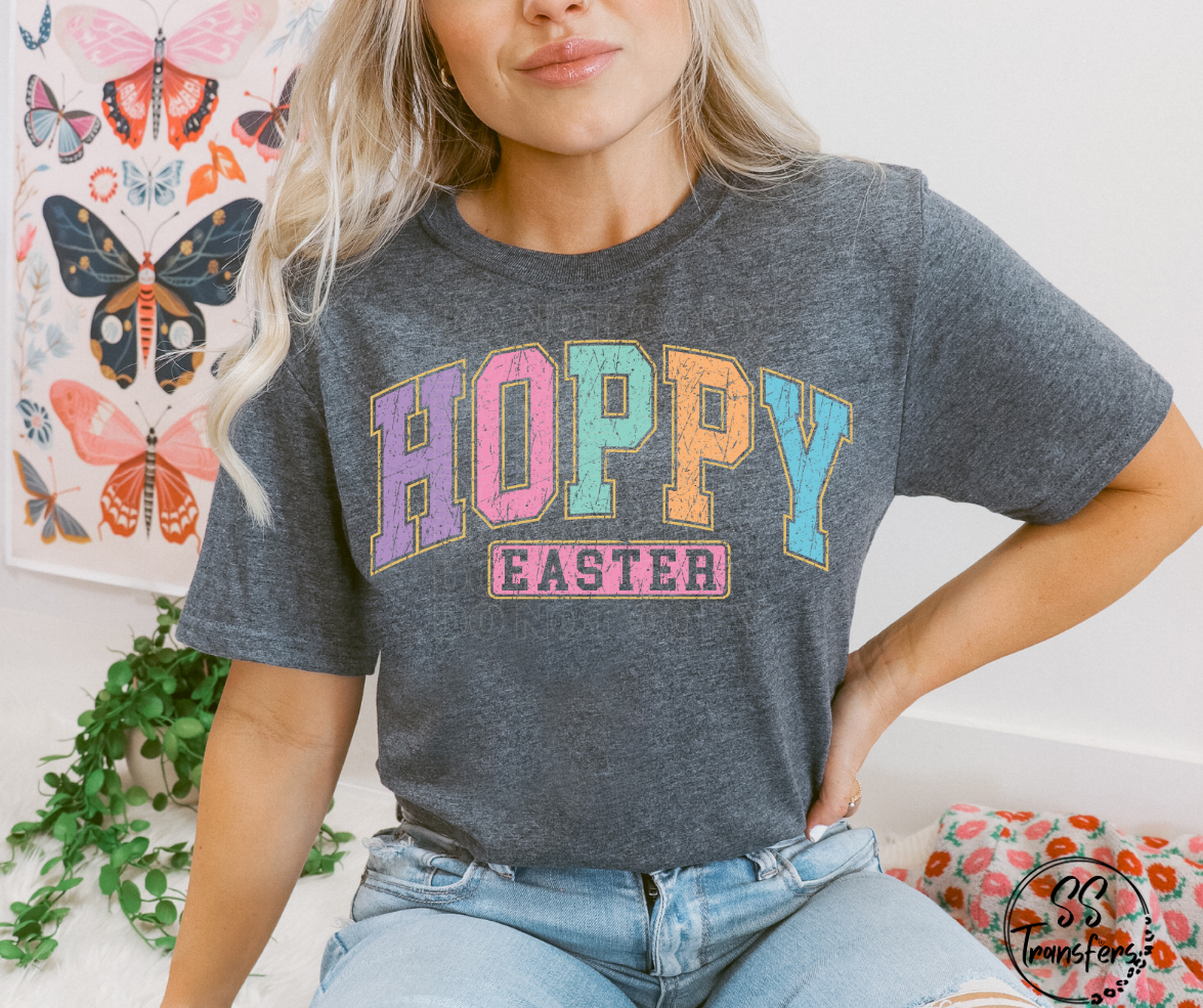 Hoppy Easter DTF Transfer