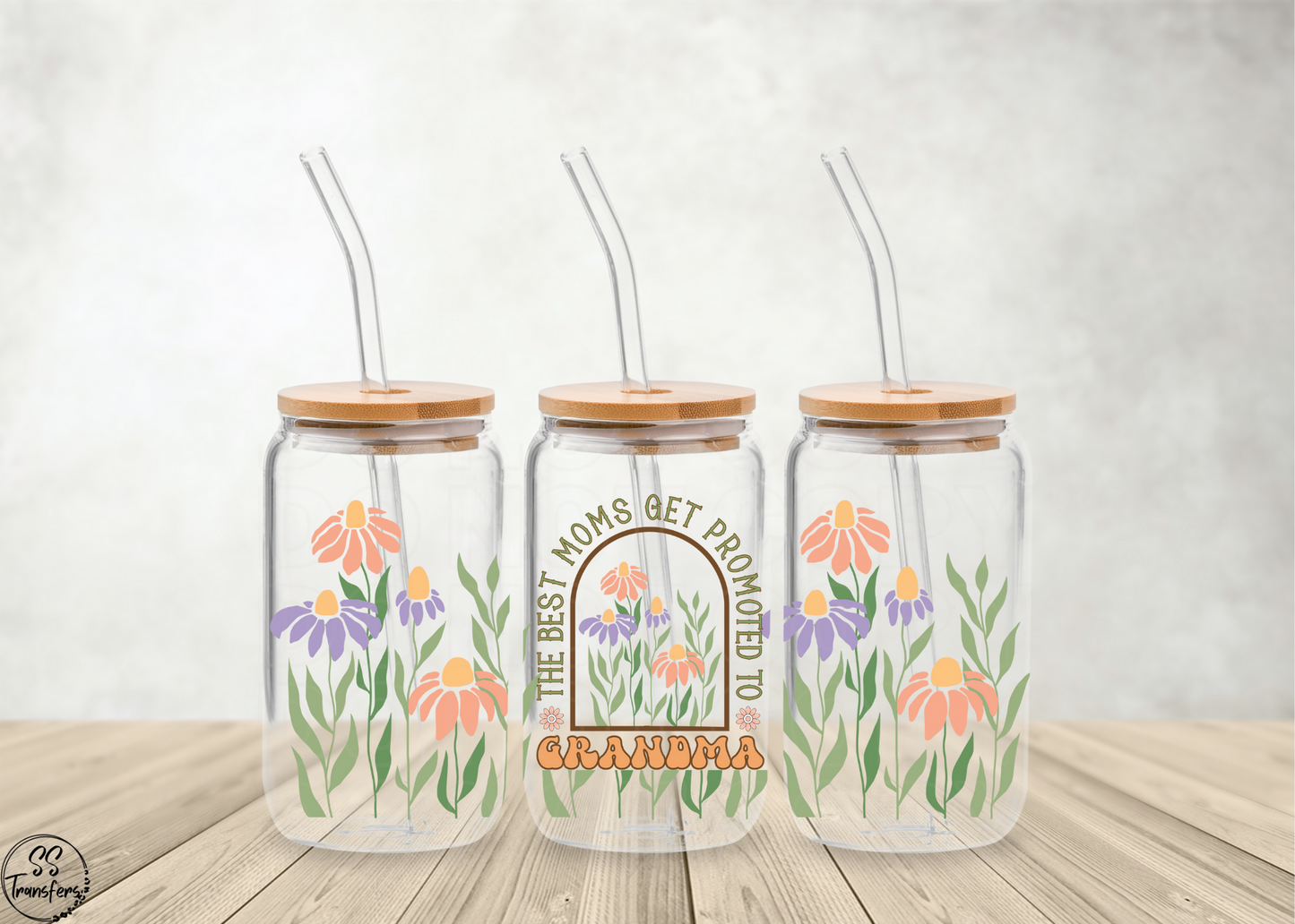 The Best Moms Get Promoted To Grandma Libbey UV Wrap