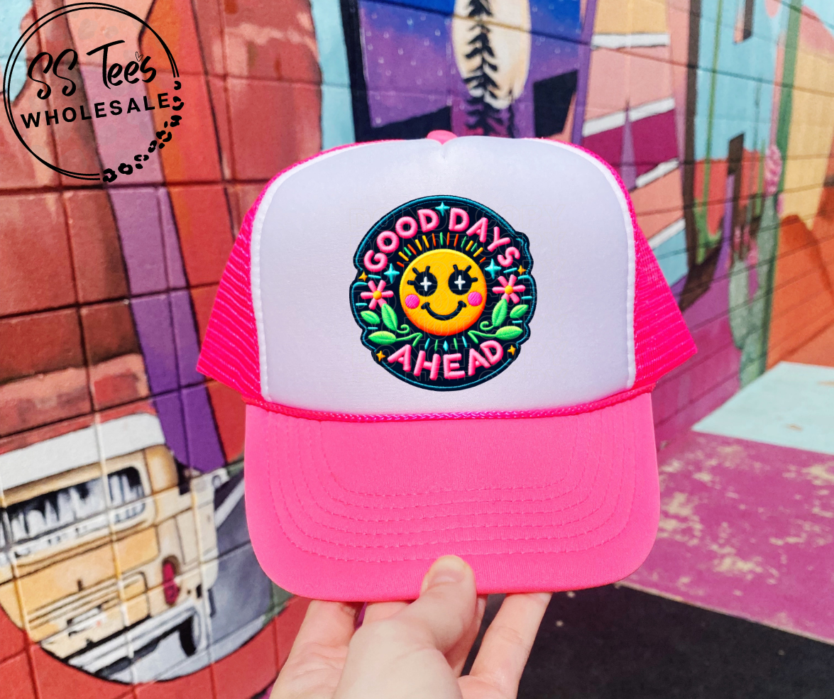 Good Days Faux Embroidered Hat DTF/Sub Transfer