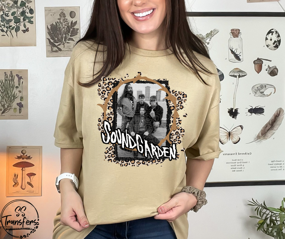 SG Leopard Frame DTF Transfer