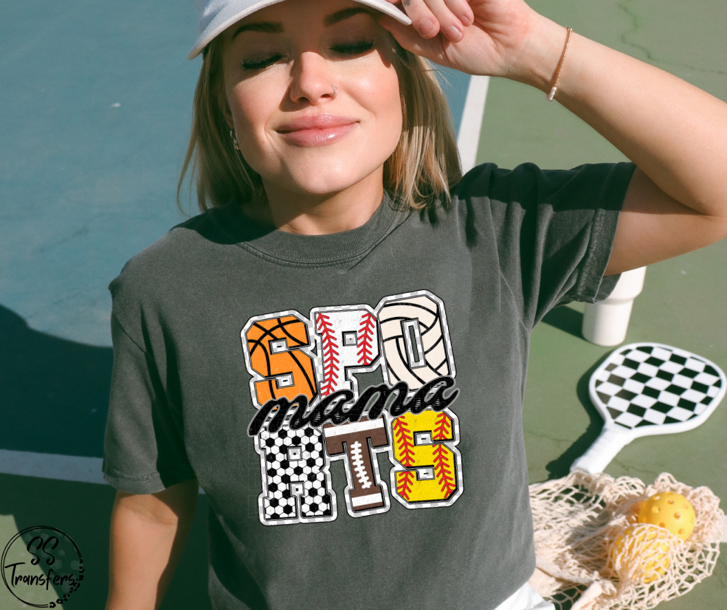 Sports Mom DTF Transfer