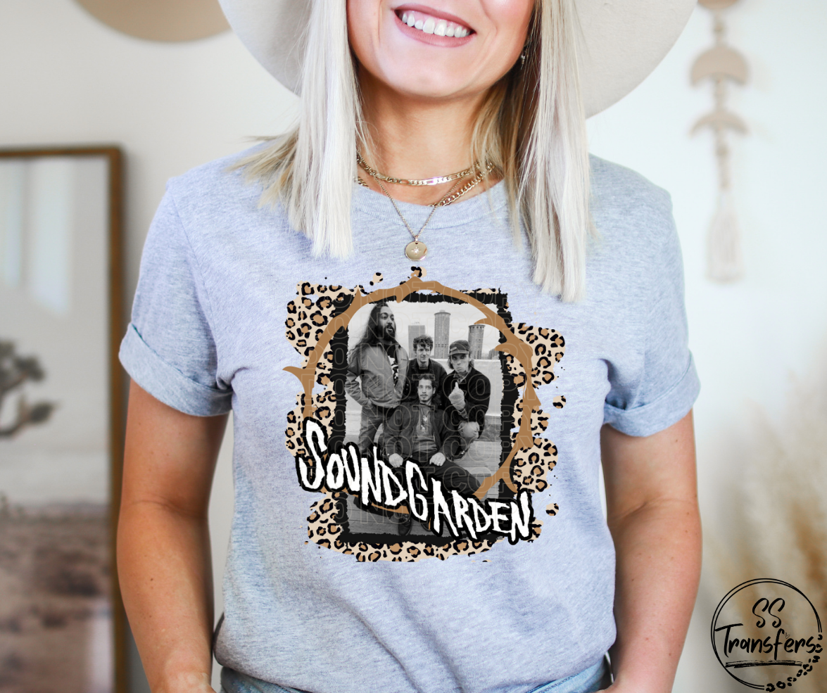 SG Leopard Frame DTF Transfer