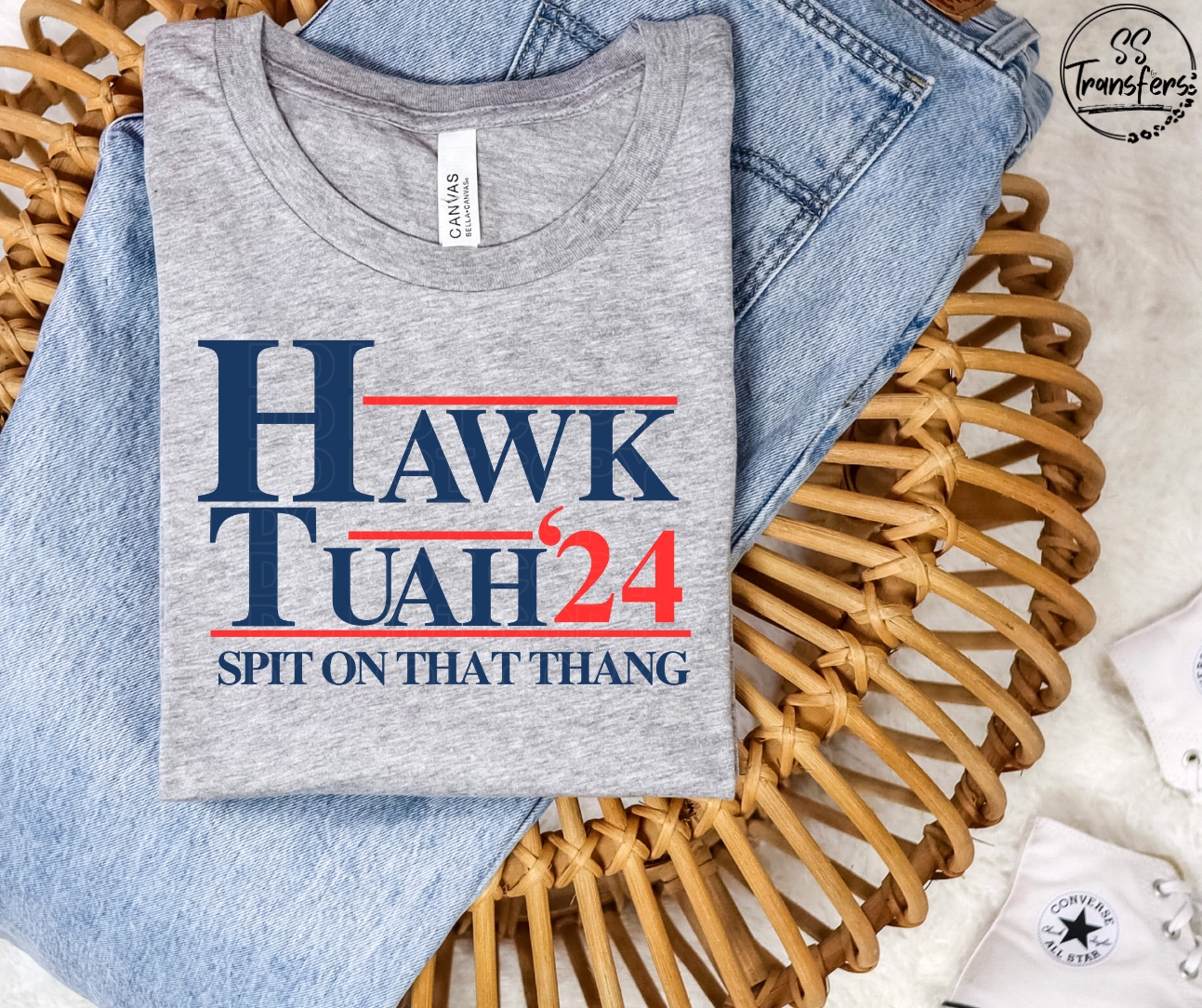 Hawk Tuah' (Multiple Colors) DTF Transfer