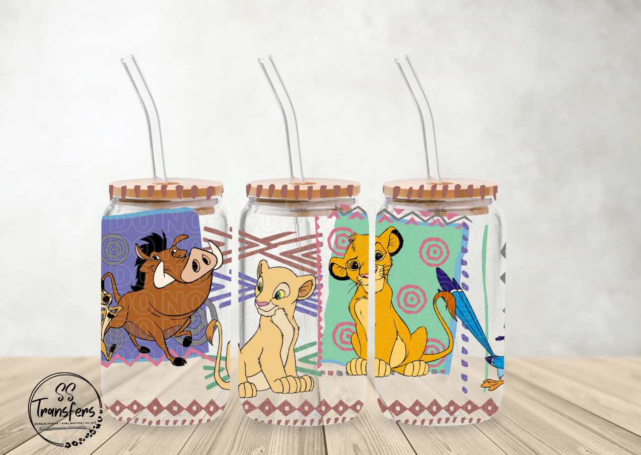 Lion Friends Libbey UV Wrap