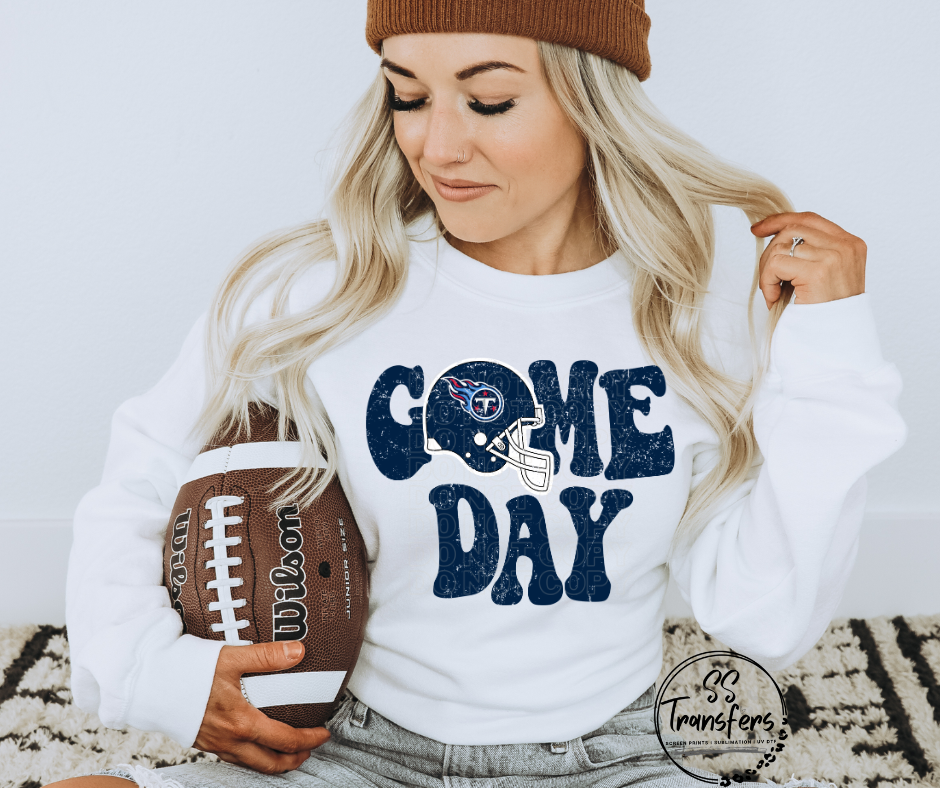 Vintage Game Day Titan DTF Transfer