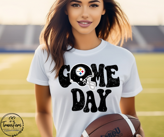Vintage Game Day Pittsburgh DTF Transfer
