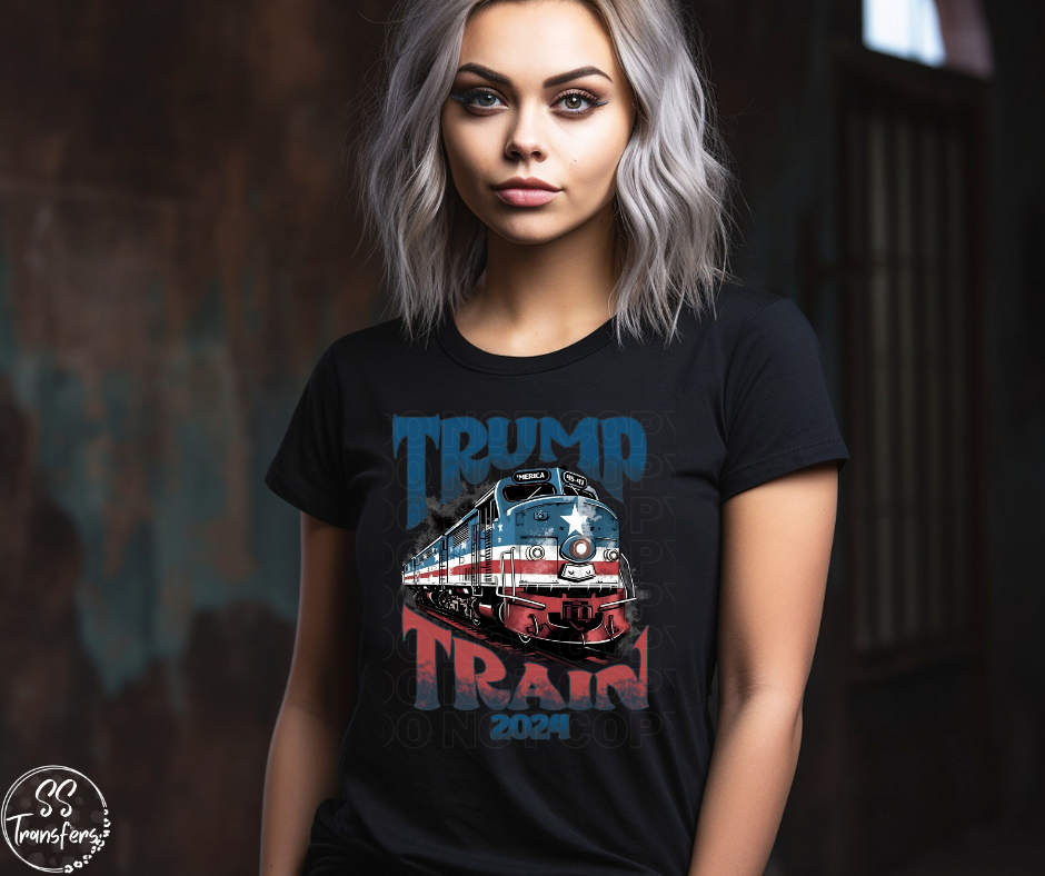 Trump Train 2024 DTF Transfer