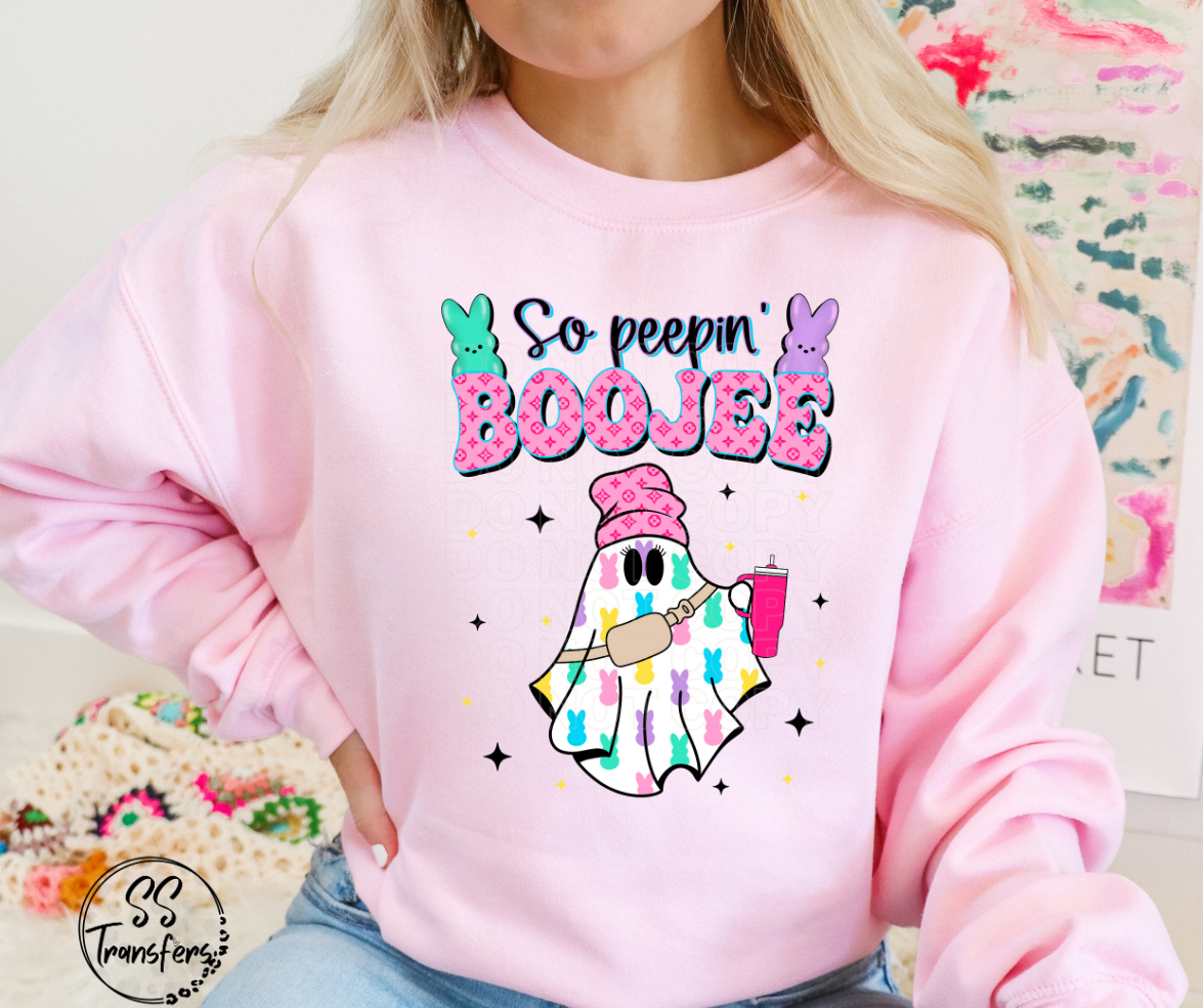 So Peepin' Boujee DTF Transfer