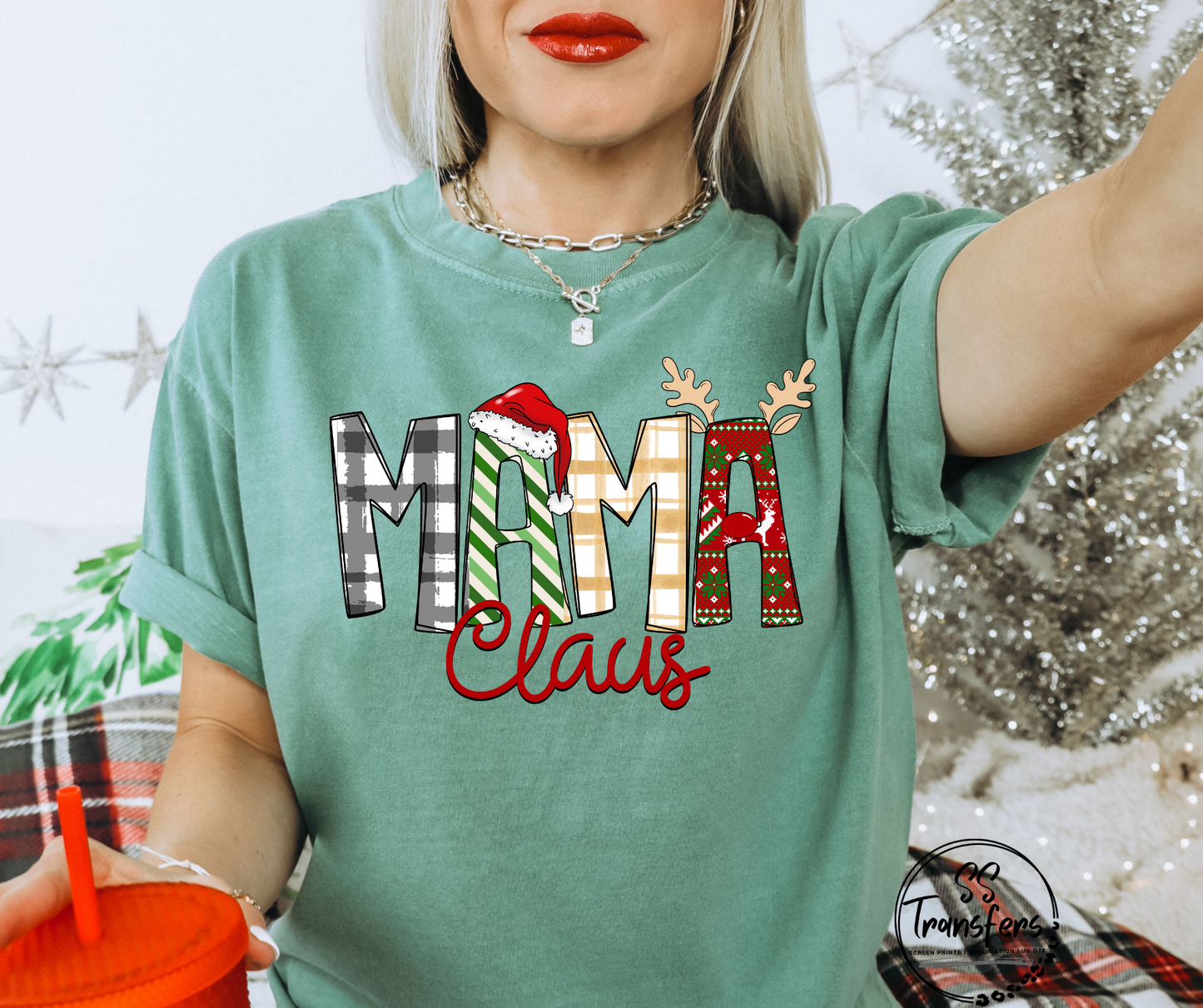 Claus Plaid and Striped Collection (Multiple Choices) DTF Transfer