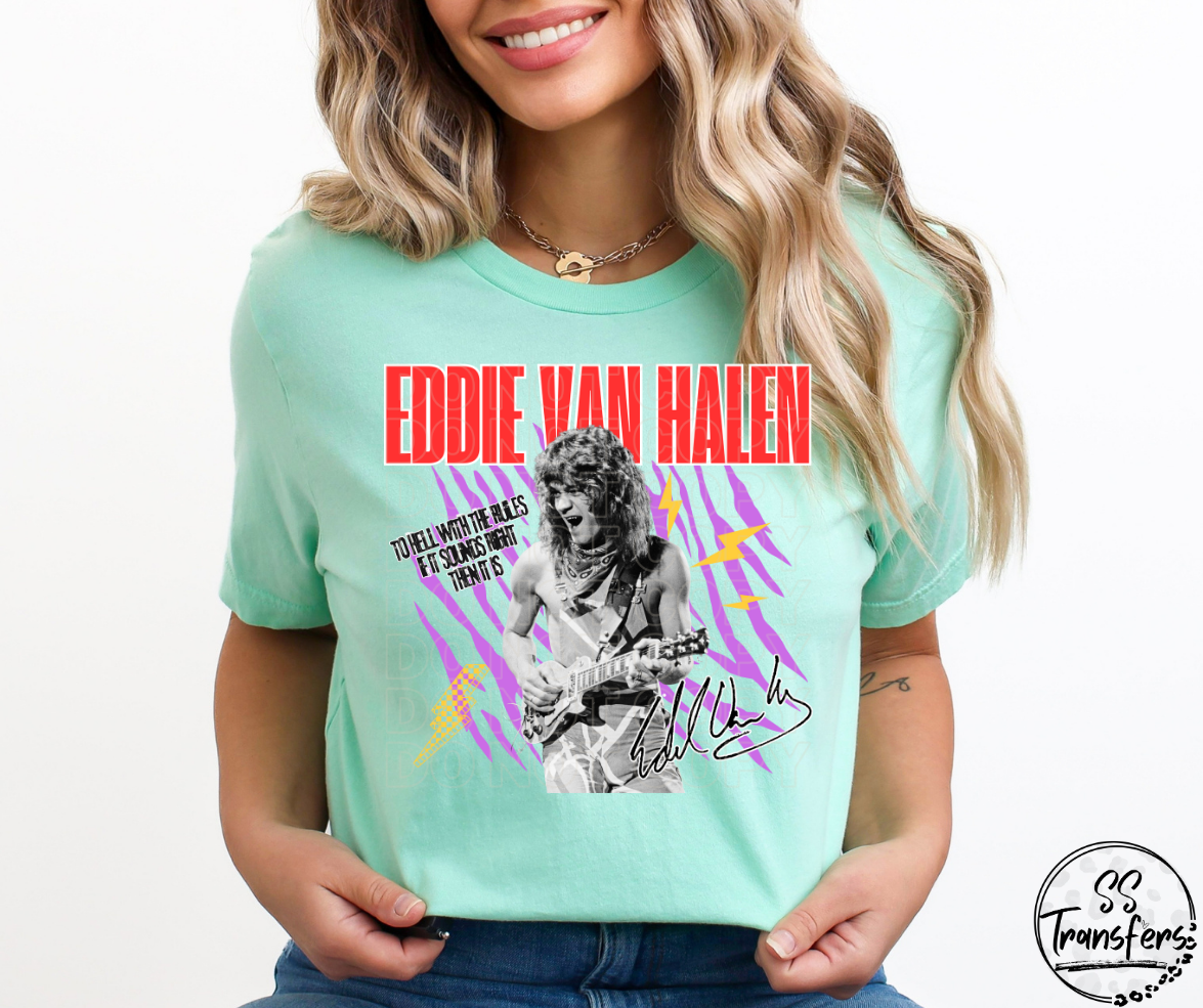 Eddie V DTF Transfer