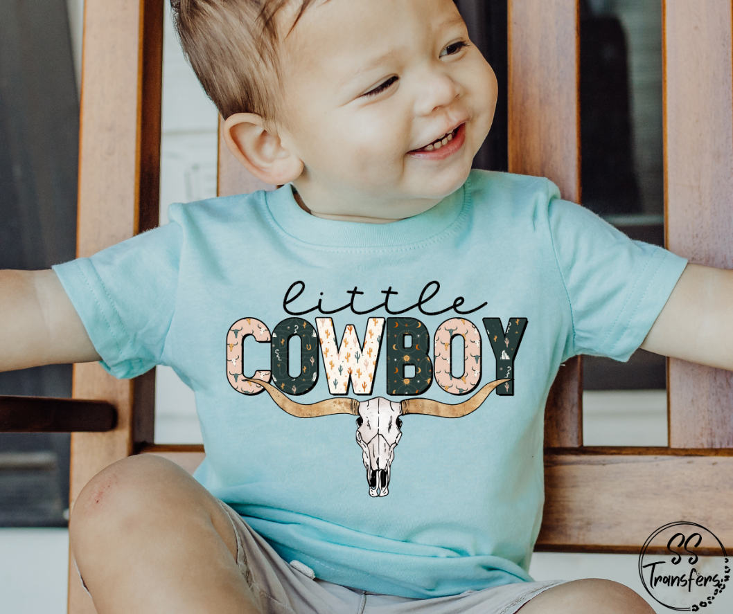 Little Cowboy DTF Transfer
