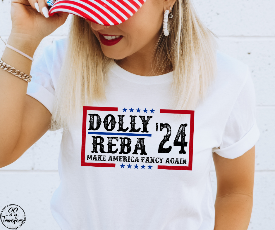 Dolly & Reba 24’ (Multiple Options) DTF Transfer
