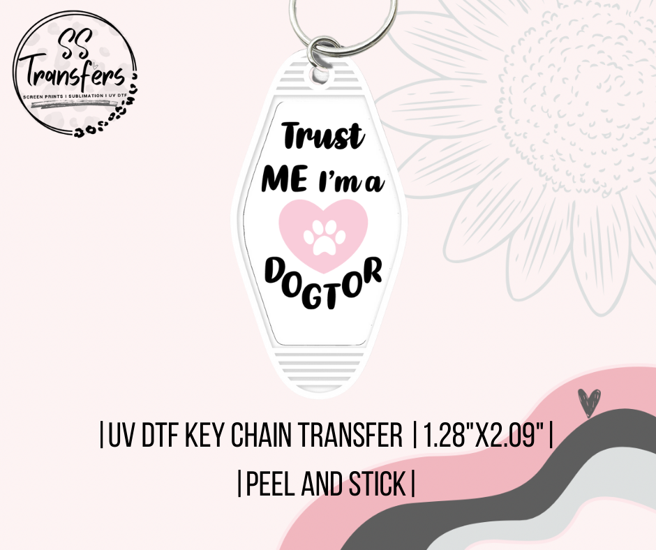 Dogtor UV Motel Keychain