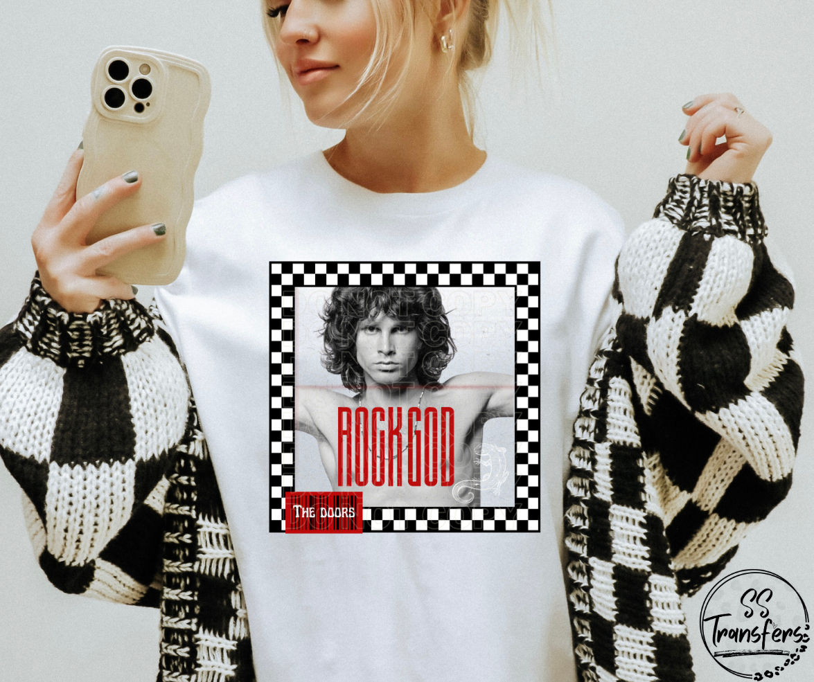 Rock God DTF Transfer