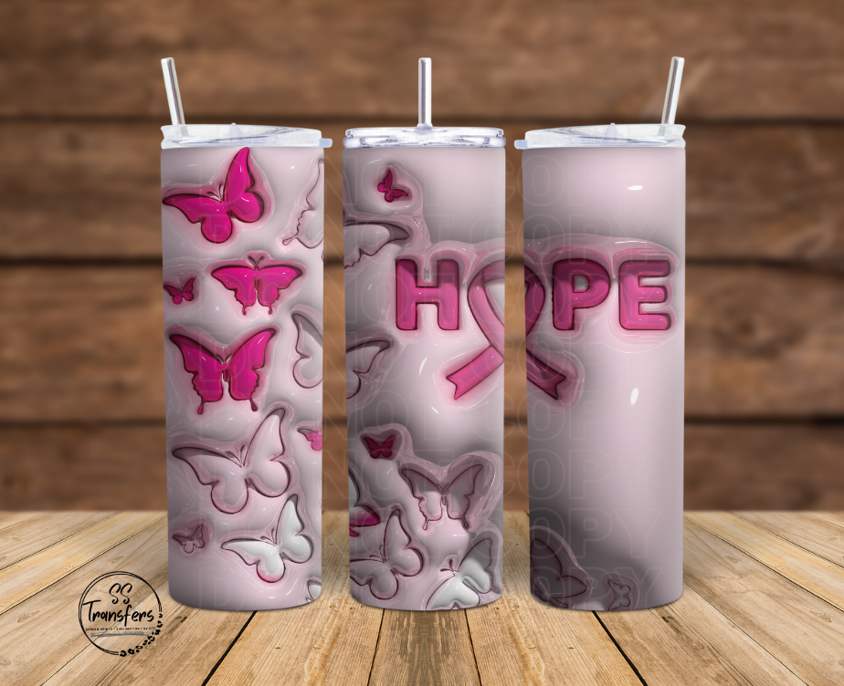 Inflated Hope Sub Tumbler Transfer