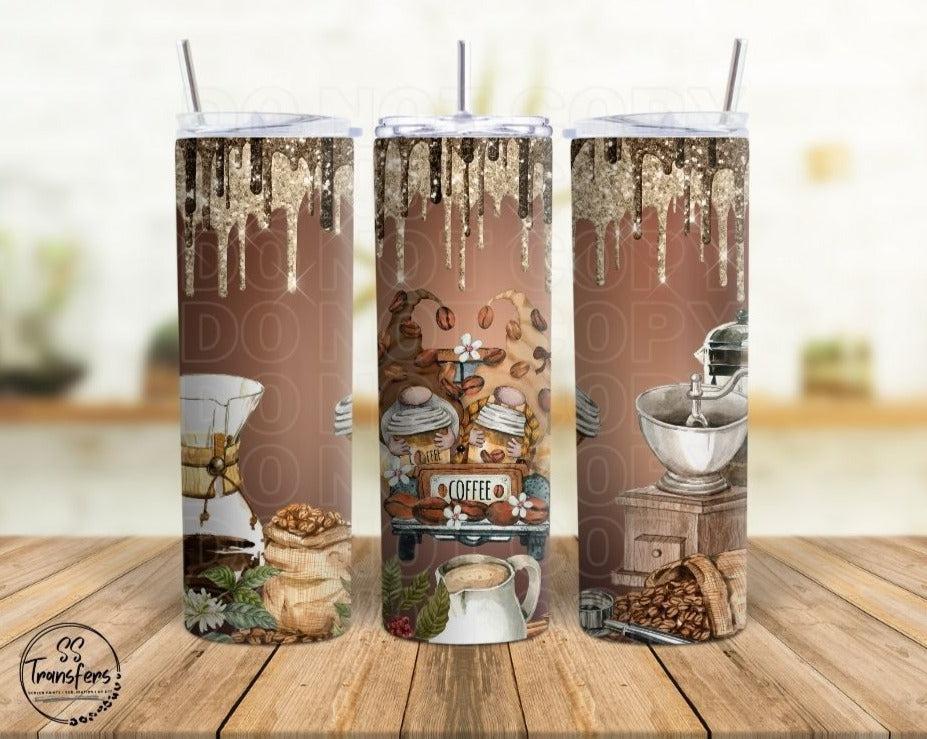 Farmer Coffee Sub Tumbler Transfer