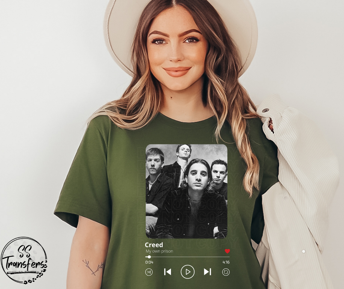 My Own Prison DTF Transfer