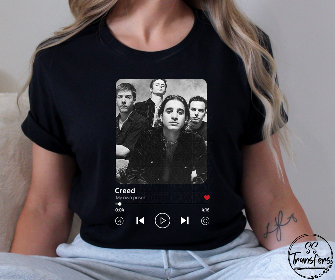 My Own Prison DTF Transfer