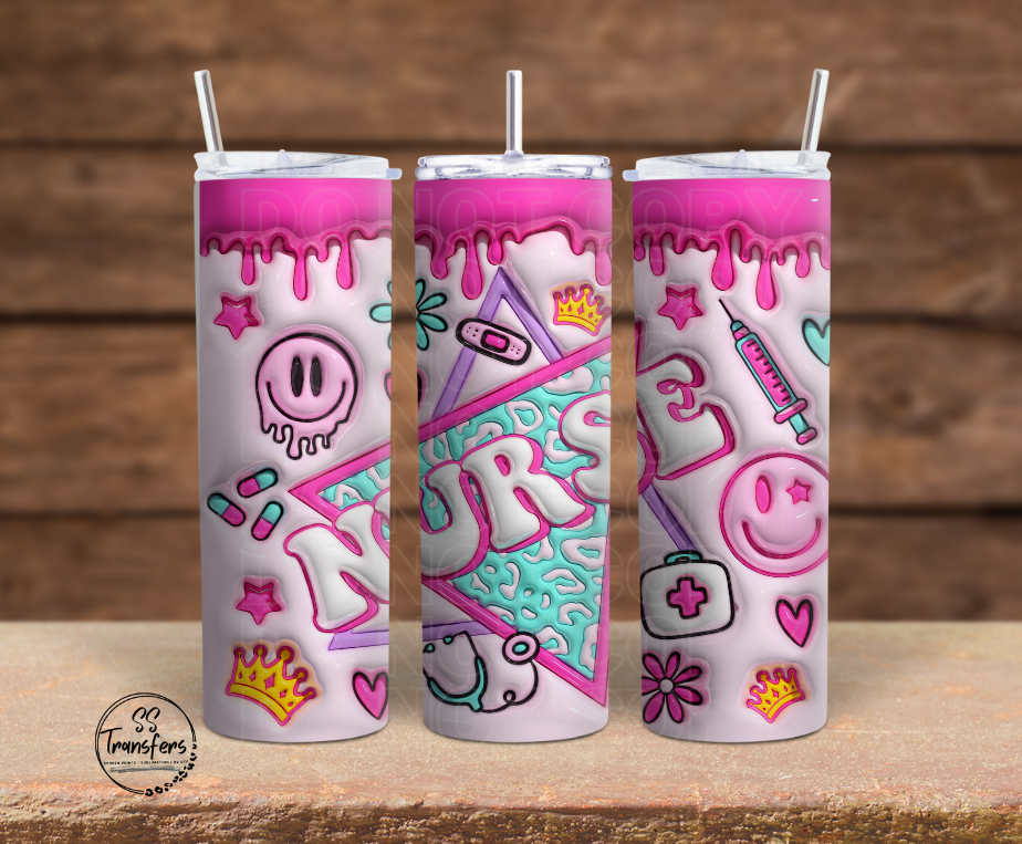 Inflated Nurse Sub Tumbler Transfer