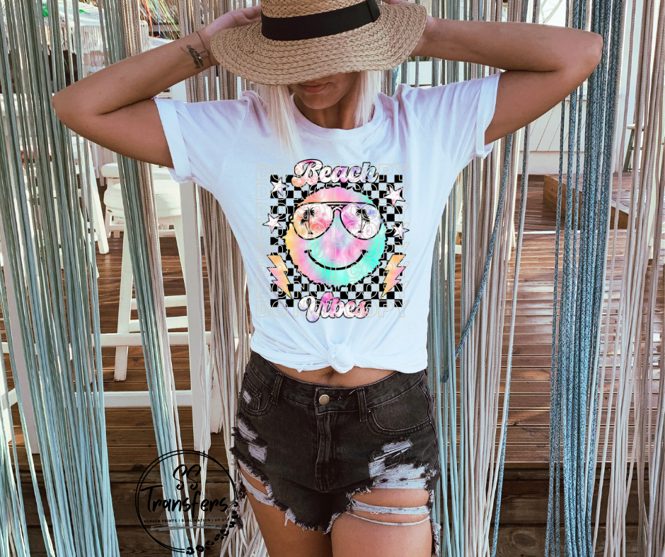 Beach Vibes DTF Transfer