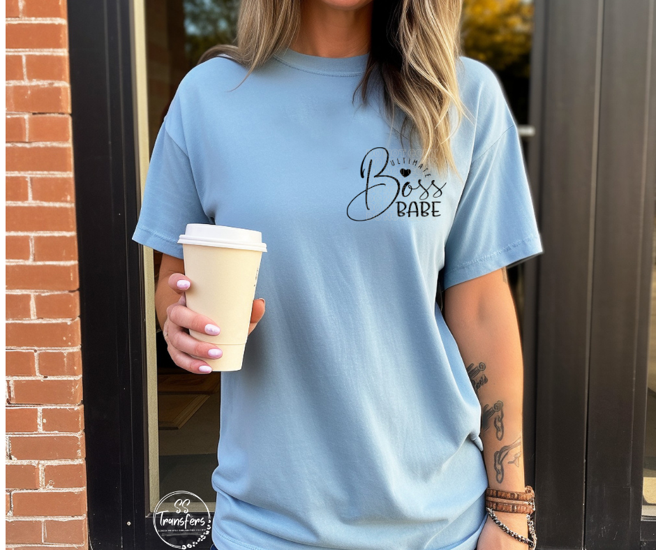 Ultimate Boss Babe Pocket DTF Transfer